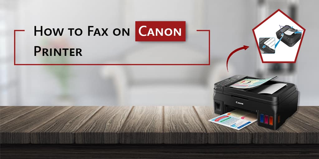 How to fax on canon printer​?