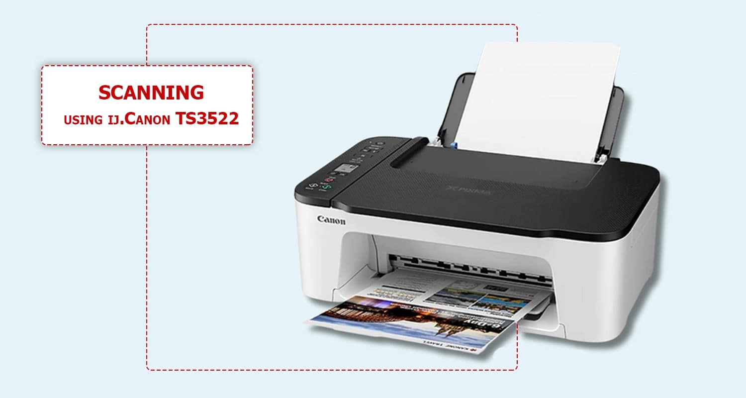 scanning using ij.Canon TS3522