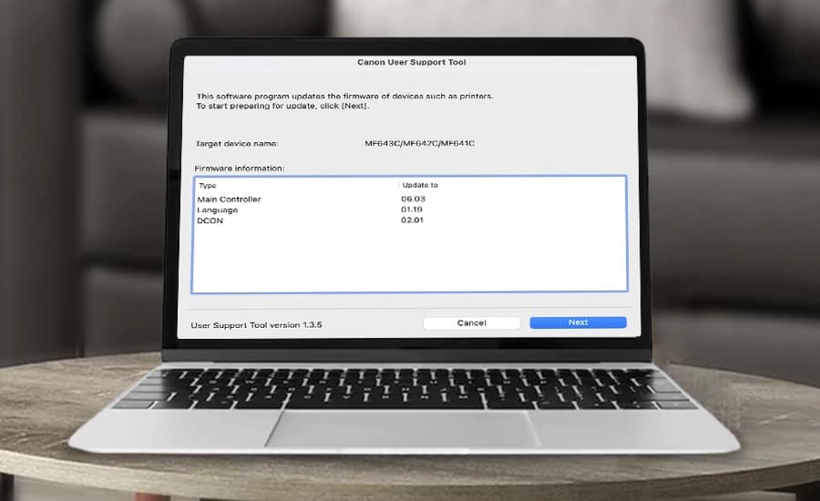 Canon Printer Login Firmware Windows 10
